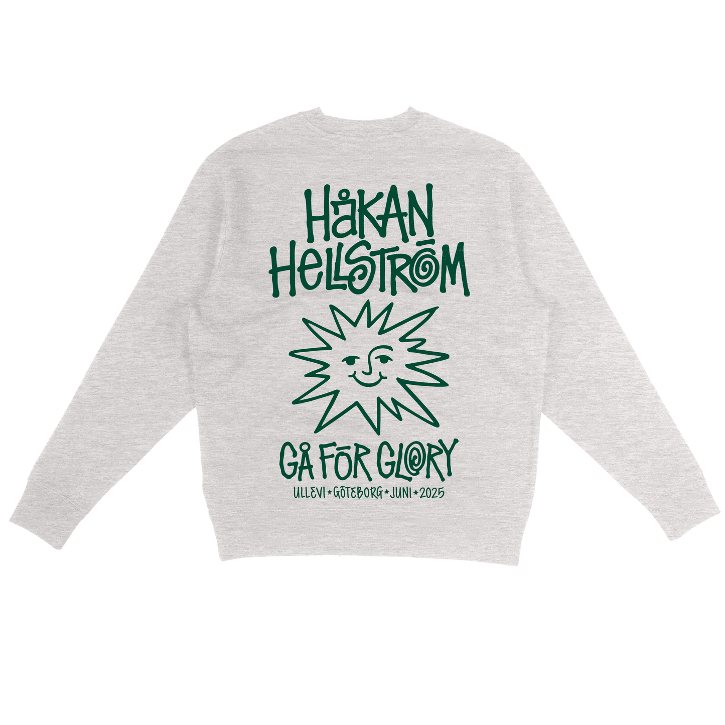 Håkan Hellström – Gå för glory Sweatshirt Grå