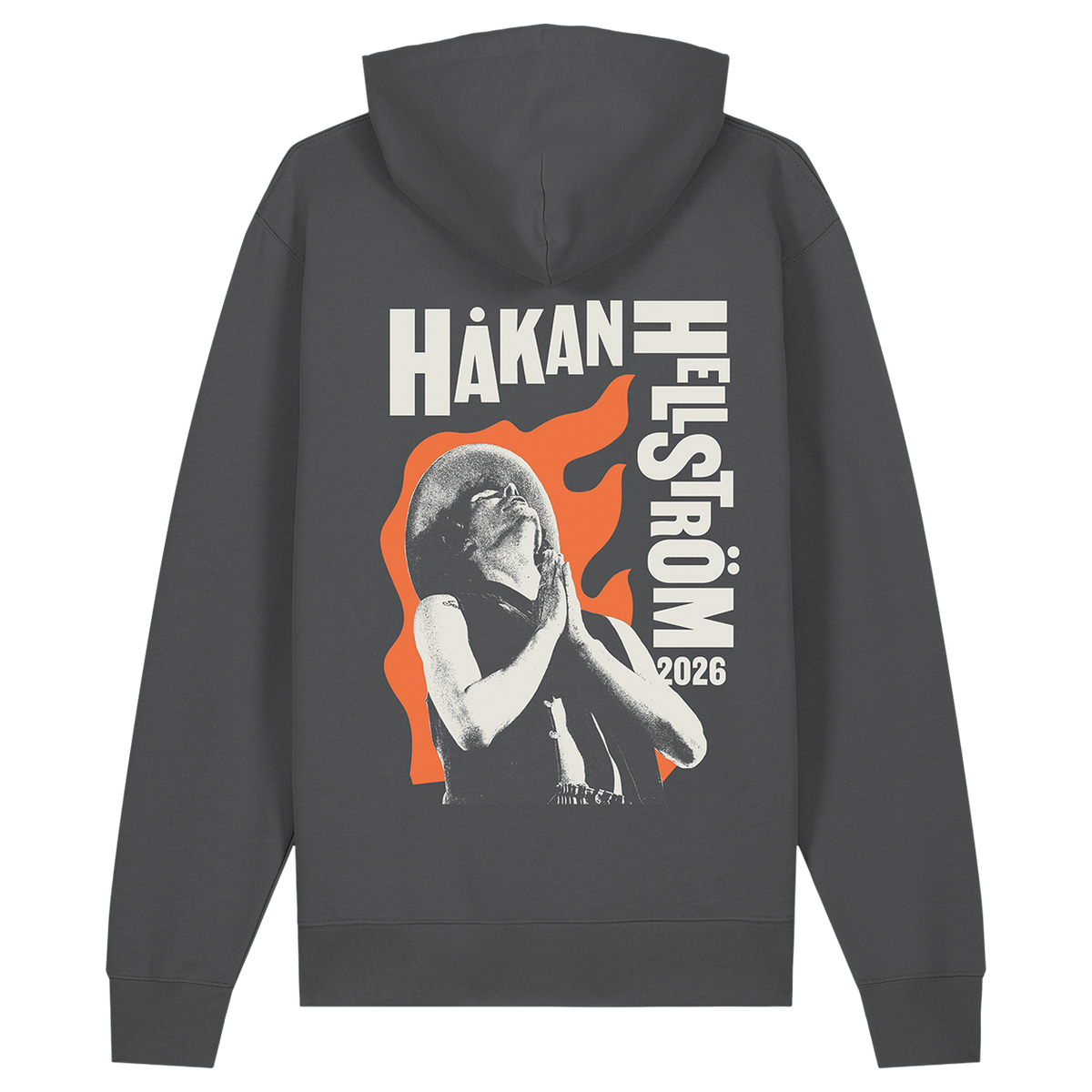 Håkan Hellström - Turnéhoodie 2026 Antracit