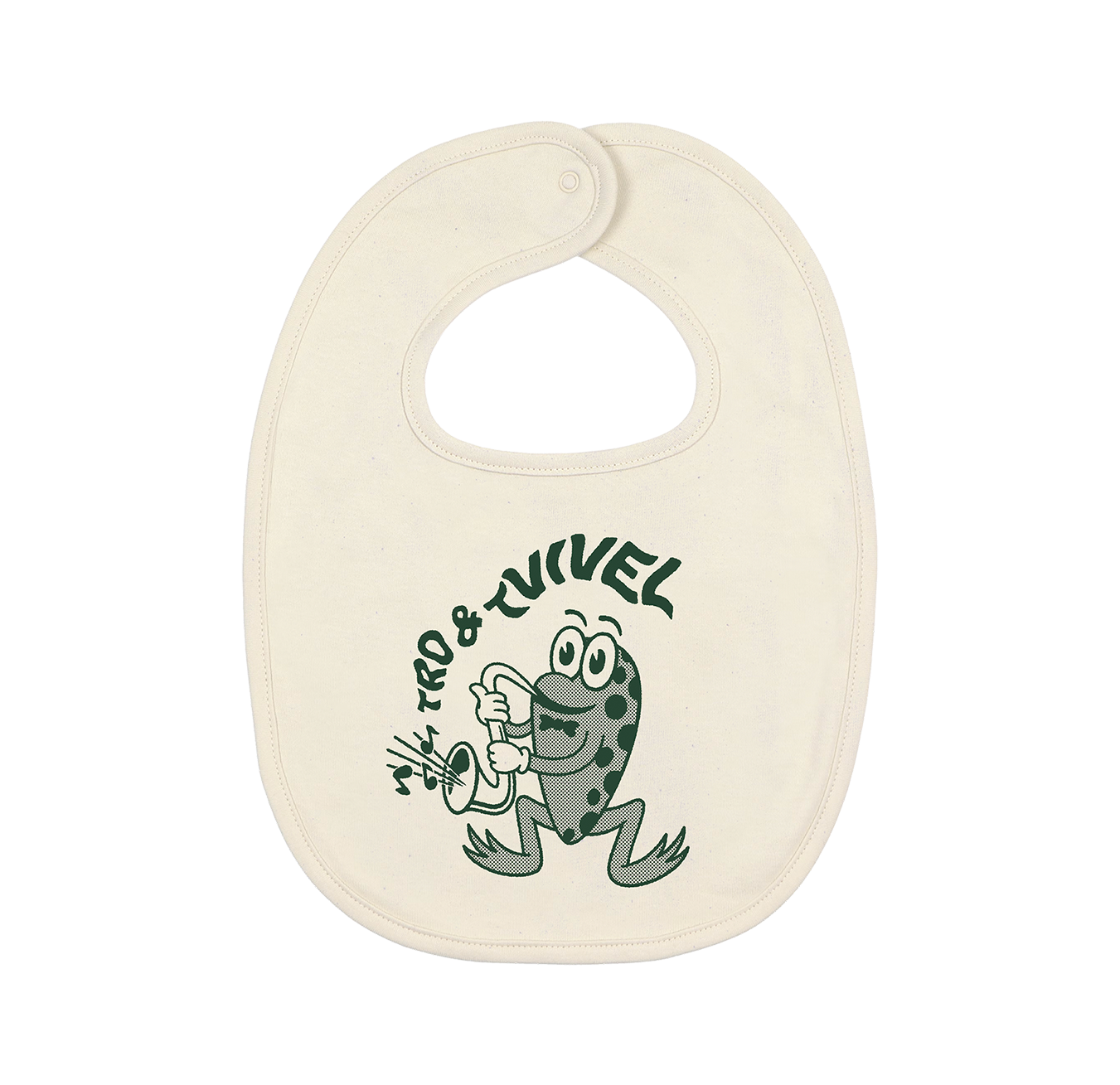 Tro & Tvivel Frog Jazz Baby Bib