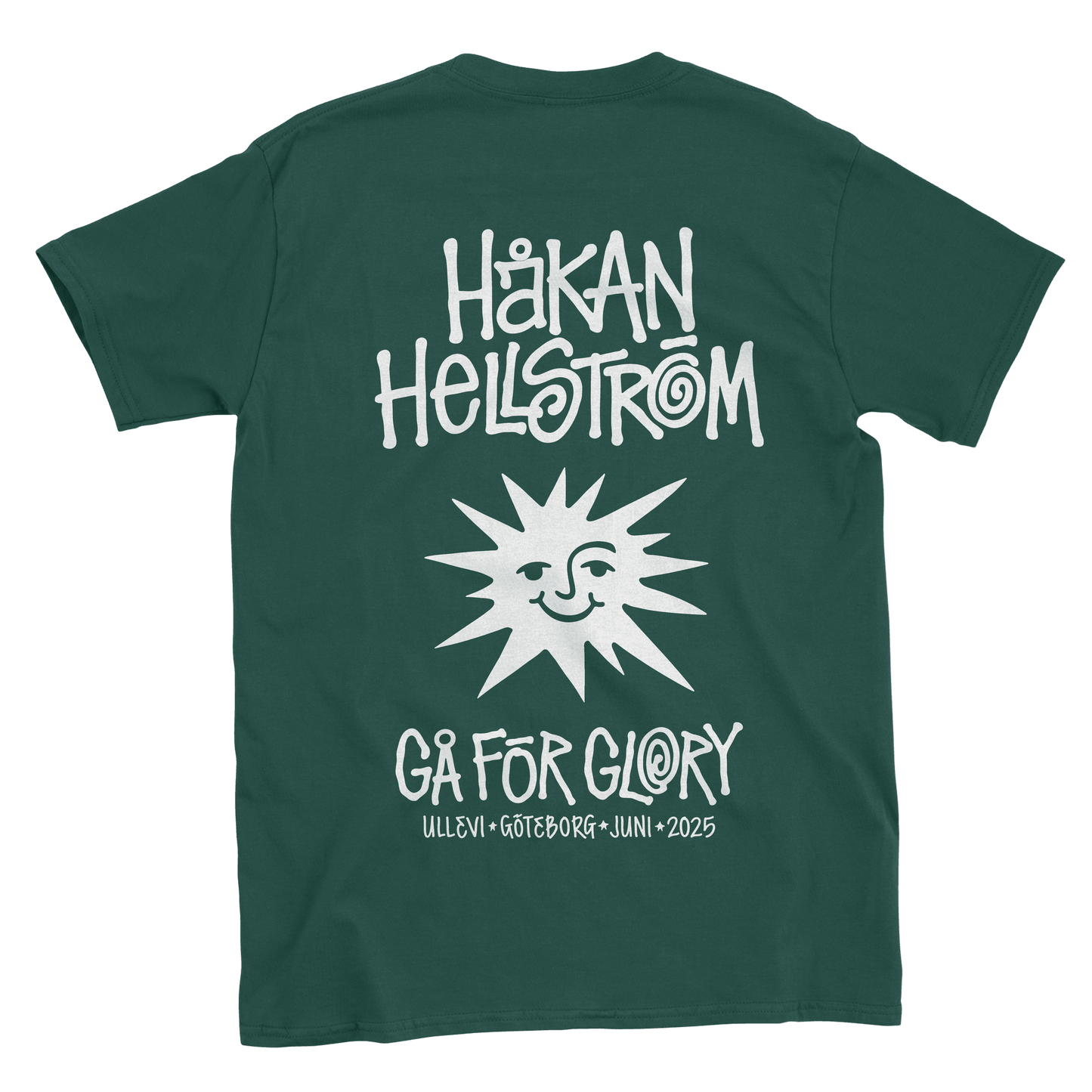 Håkan Hellström – Gå för glory T-shirt Grön