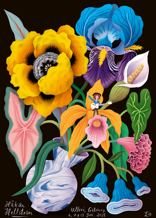 Håkan Hellström – Ullevi 2025 Poster av Bjørn Lie