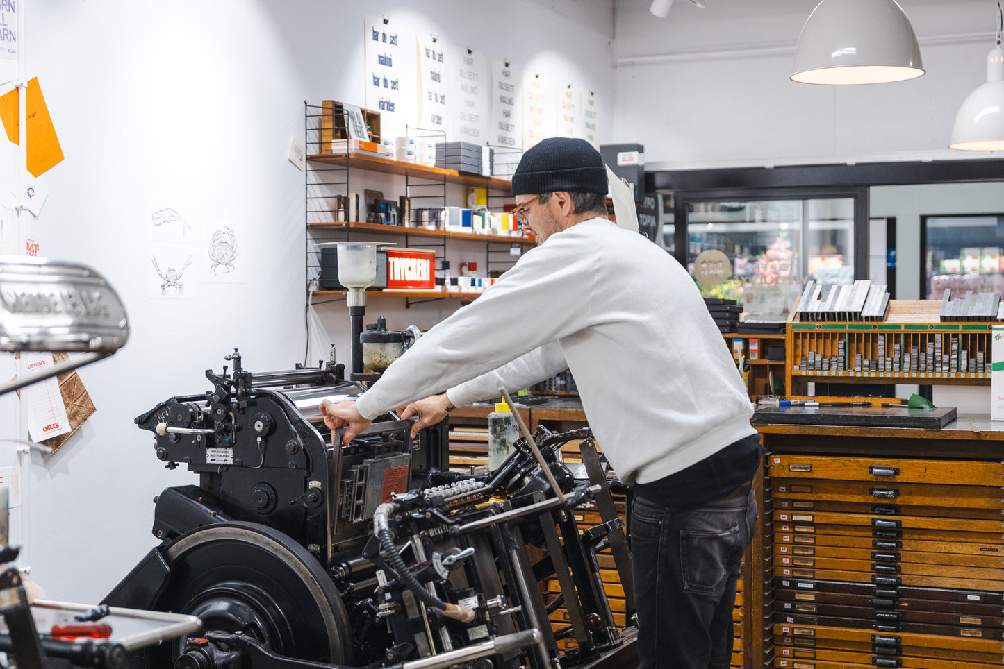 Håkan Hellström – Limiterad Letterpress-tryck med låttext – "Kristen" (Handnumrerad, 300 ex)