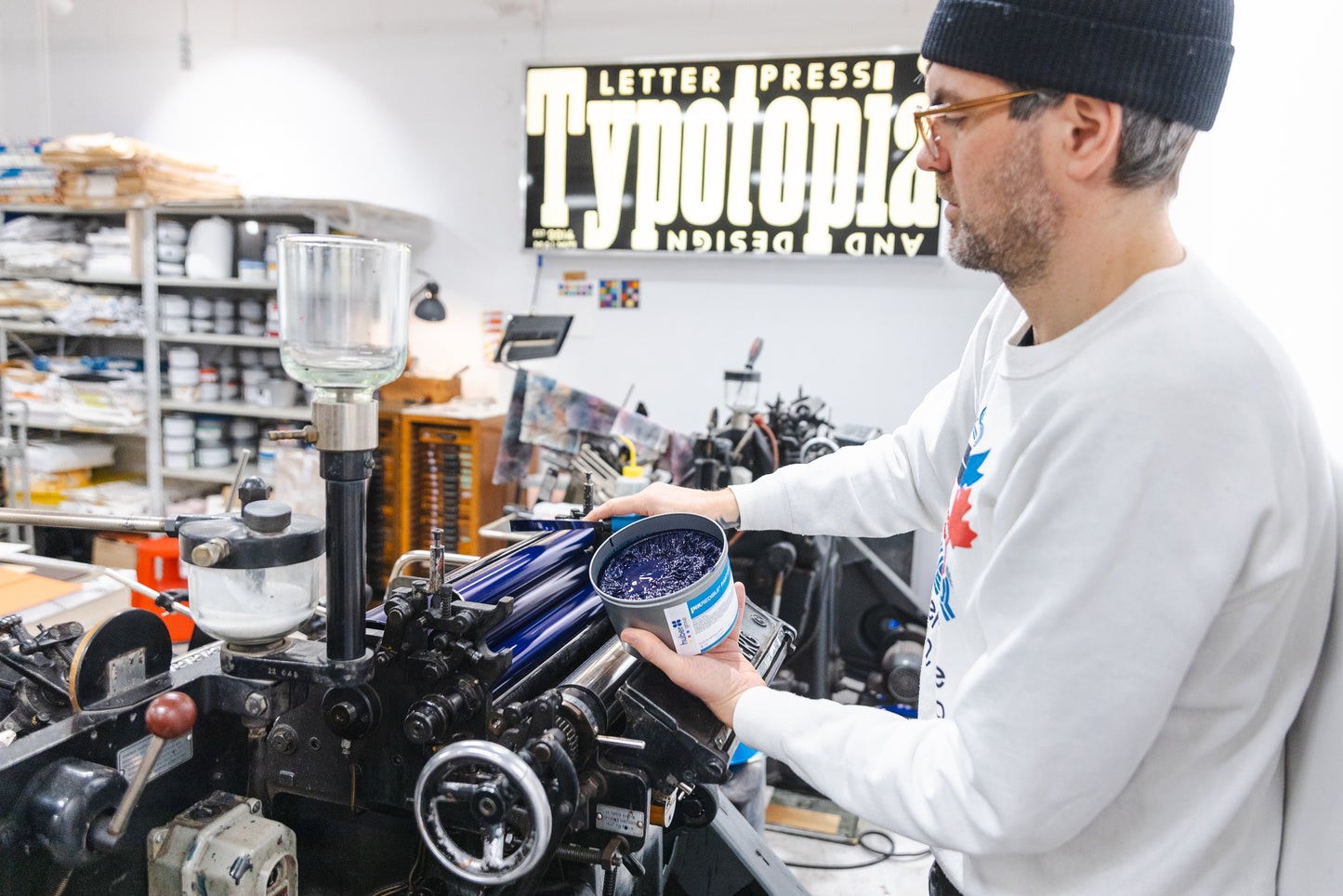 Håkan Hellström – Limiterad Letterpress-tryck med låttext – "Kristen" (Handnumrerad, 300 ex)
