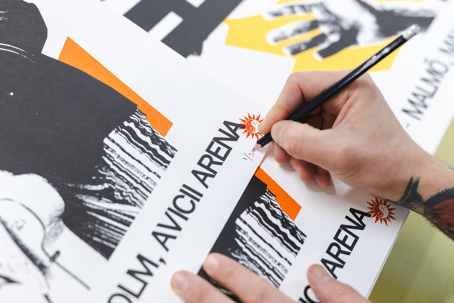 Håkan Hellström - Stockholm, Avicii Arena 2026 Poster (Limited Edition)