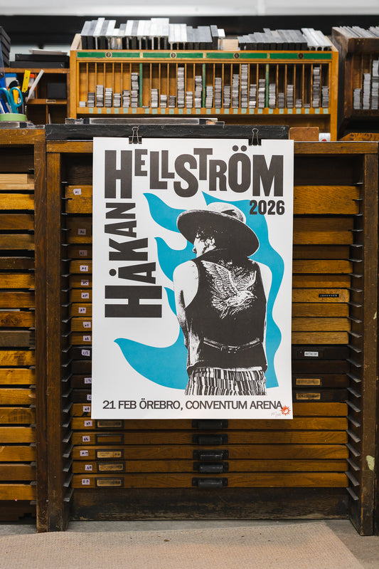 Håkan Hellström - Örebro, Conventum Arena 2026 Poster (Limited Edition)