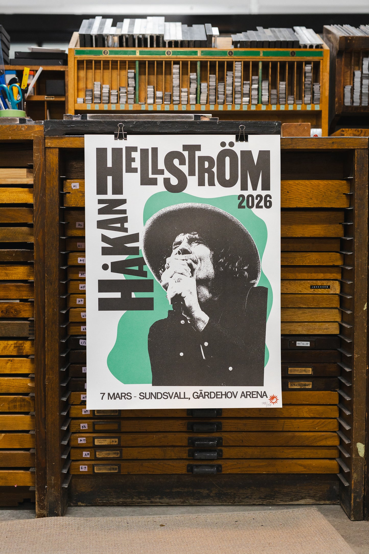Håkan Hellström – Sundsvall, Gärdehov Arena 2026 Poster (Limited Edition)