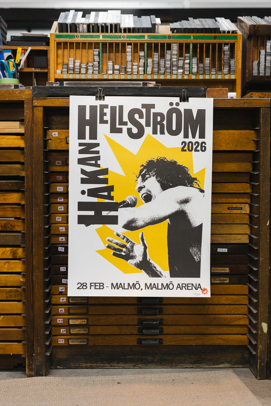 Håkan Hellström - Malmö, Malmö Arena 2026 Poster (Limited Edition)