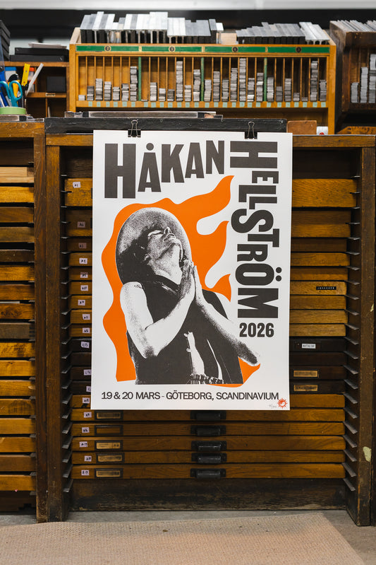 Håkan Hellström - Göteborg, Scandinavium 2026 Poster (Limited Edition)