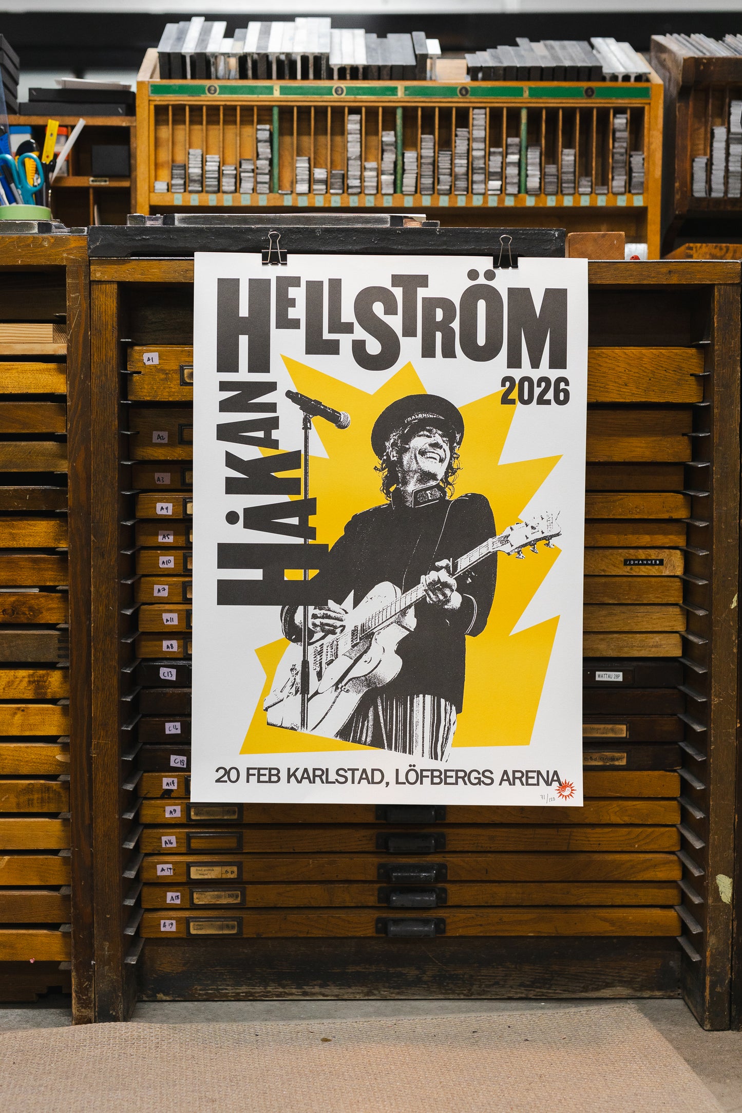 Håkan Hellström – Karlstad, Löfbergs Arena 2026 Poster (Limited Edition)