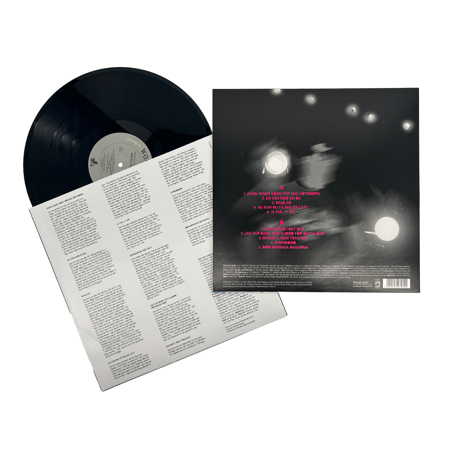 Håkan Hellström - Känn ingen sorg för mig Göteborg Vinyl (LP)