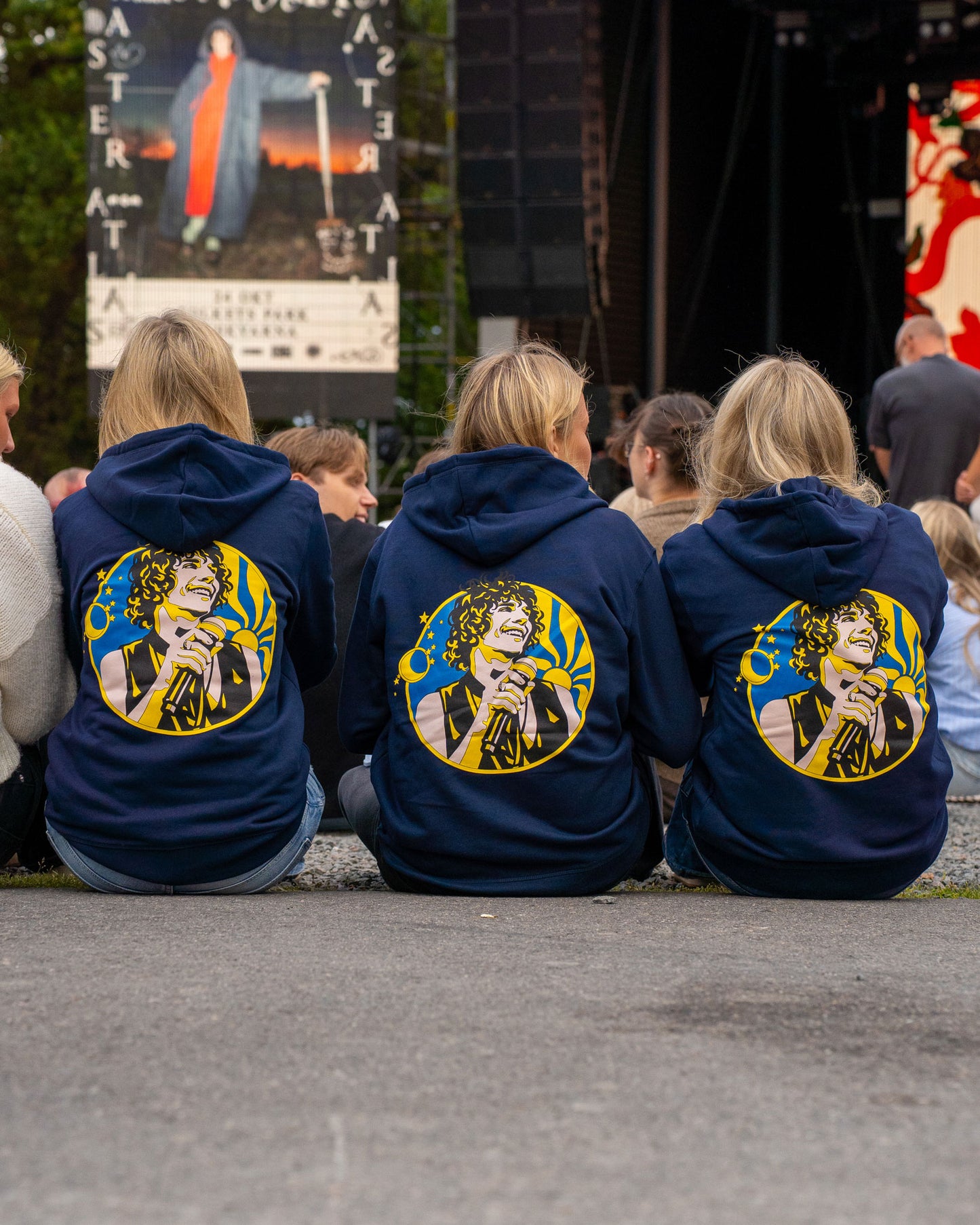 Håkan Hellström - Sommarturné 2026 Hoodie Mörkblå