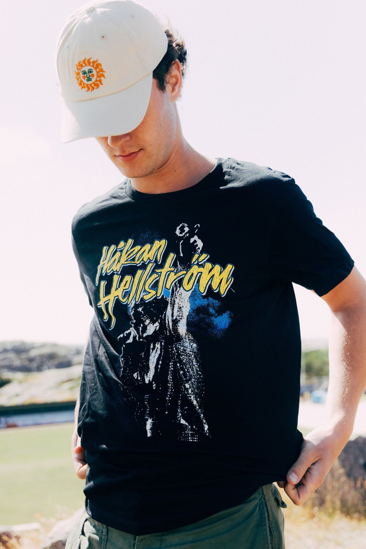 Håkan Hellström - Rocken lever T-shirt Black