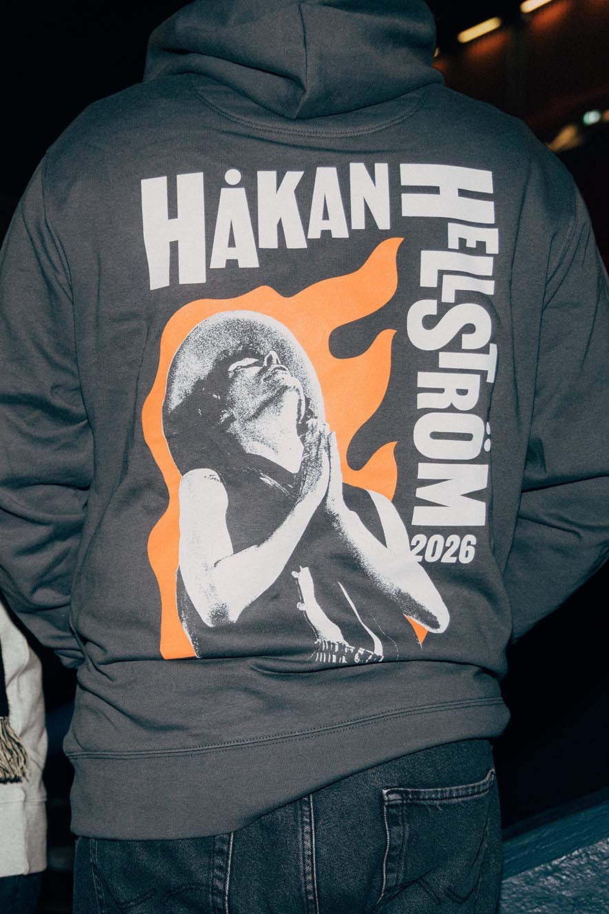 Håkan Hellström - Turnéhoodie 2026 Antracit