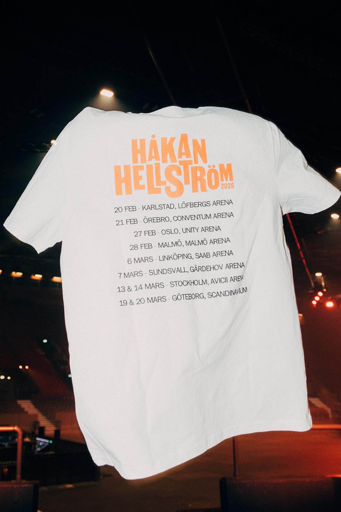 Håkan Hellström - Turnétisha 2026 Vintage White