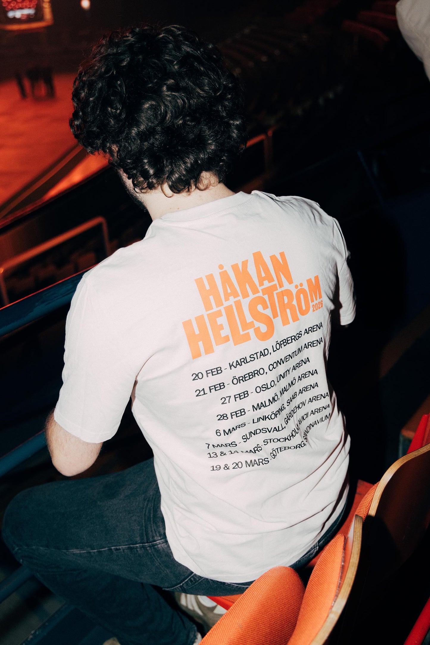 Håkan Hellström - Turnétisha 2026 Vintage White