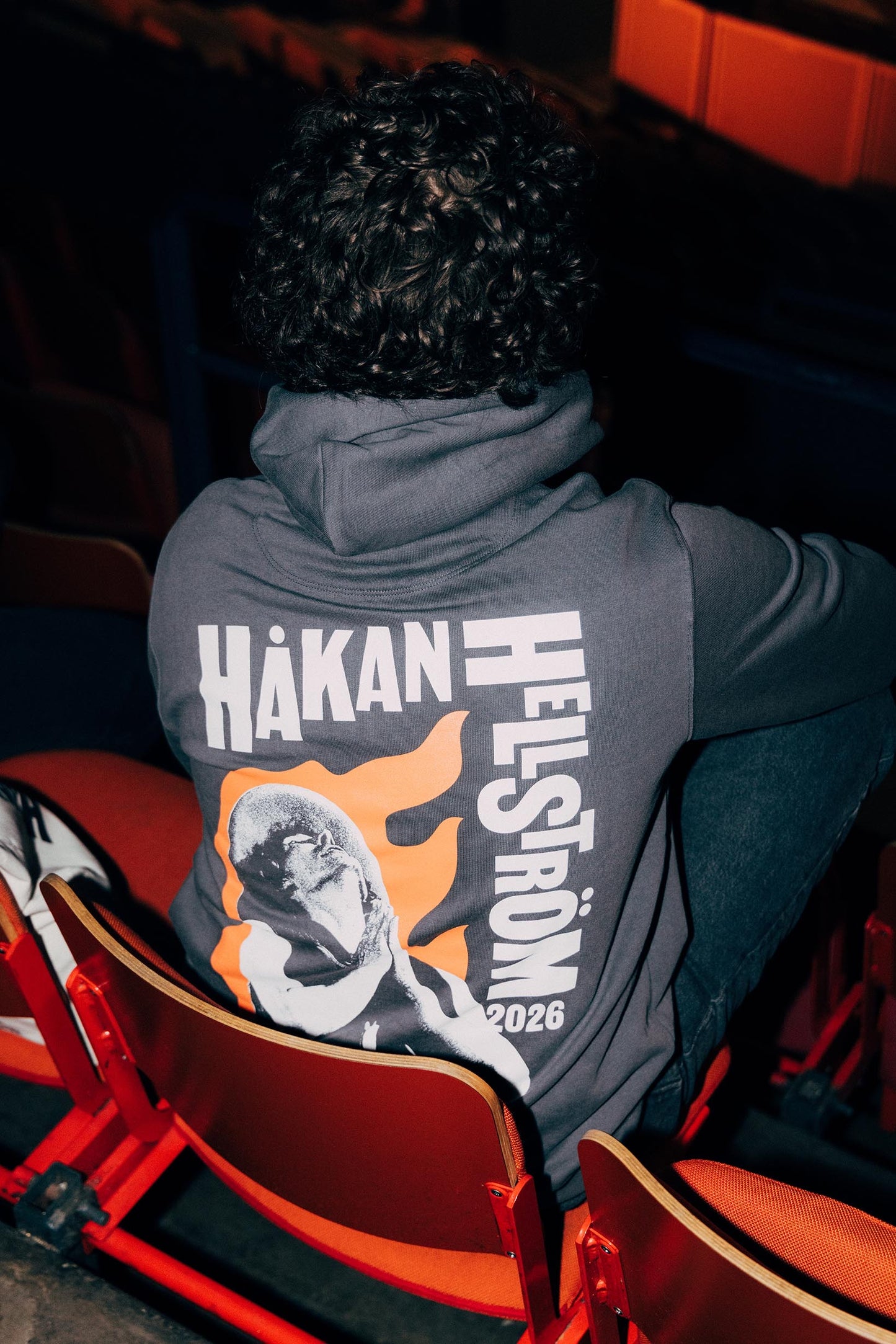 Håkan Hellström - Turnéhoodie 2026 Antracit