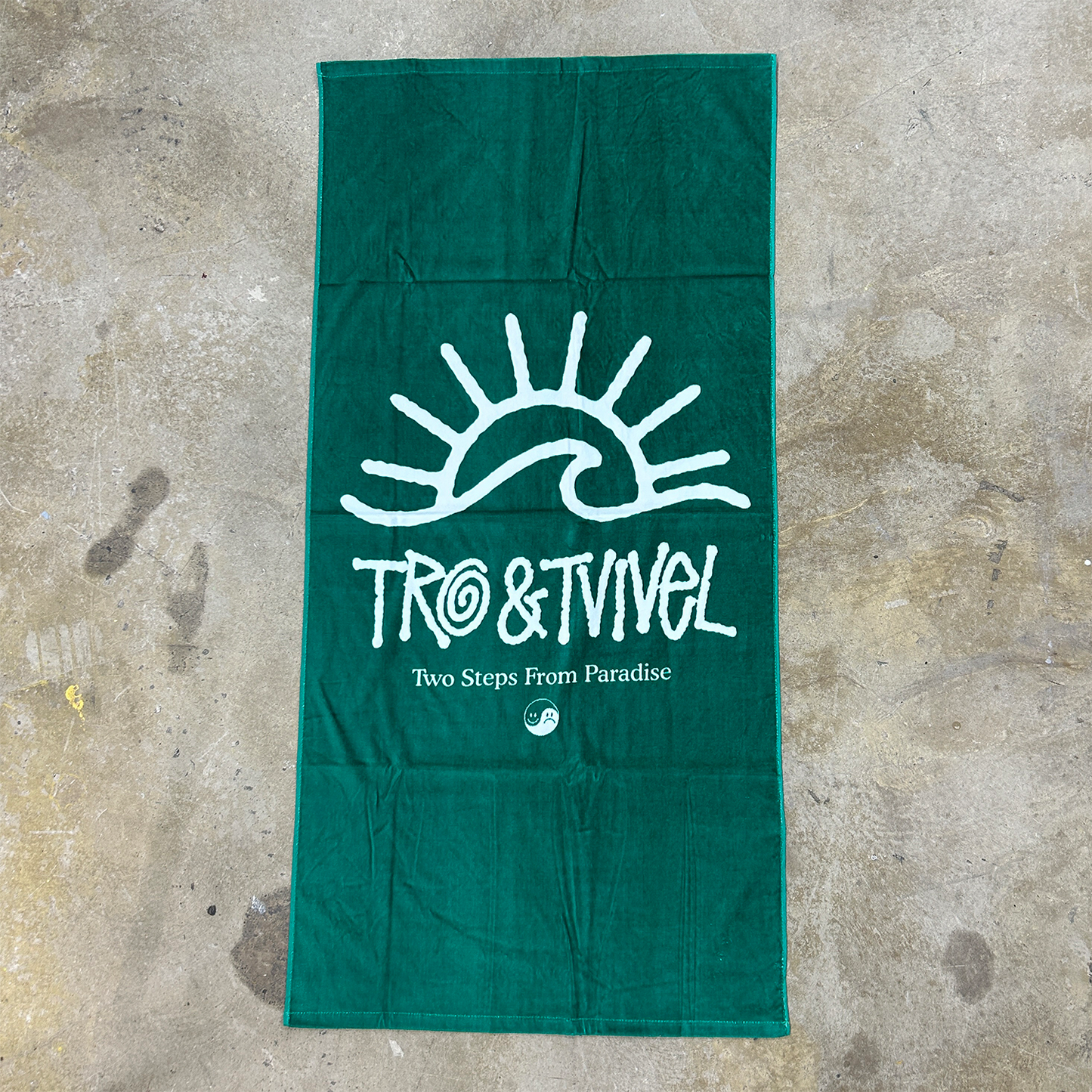 Tro & Tvivel Badhandduk Grön