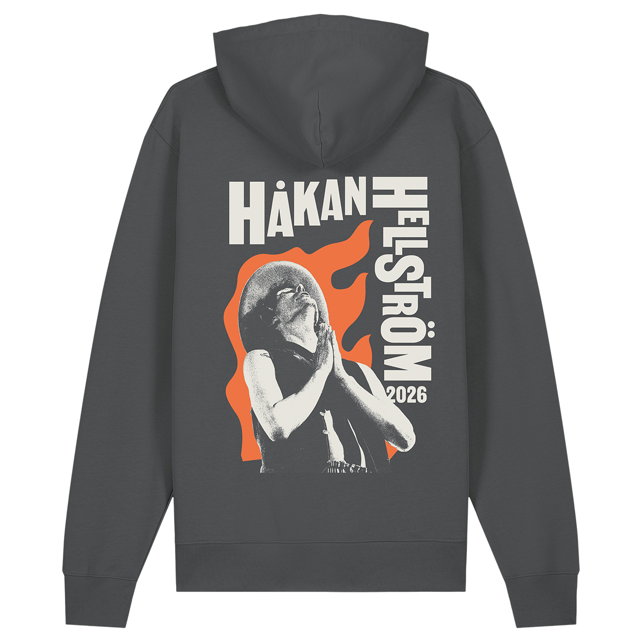 Håkan Hellström - Turnéhoodie 2026 Antracit