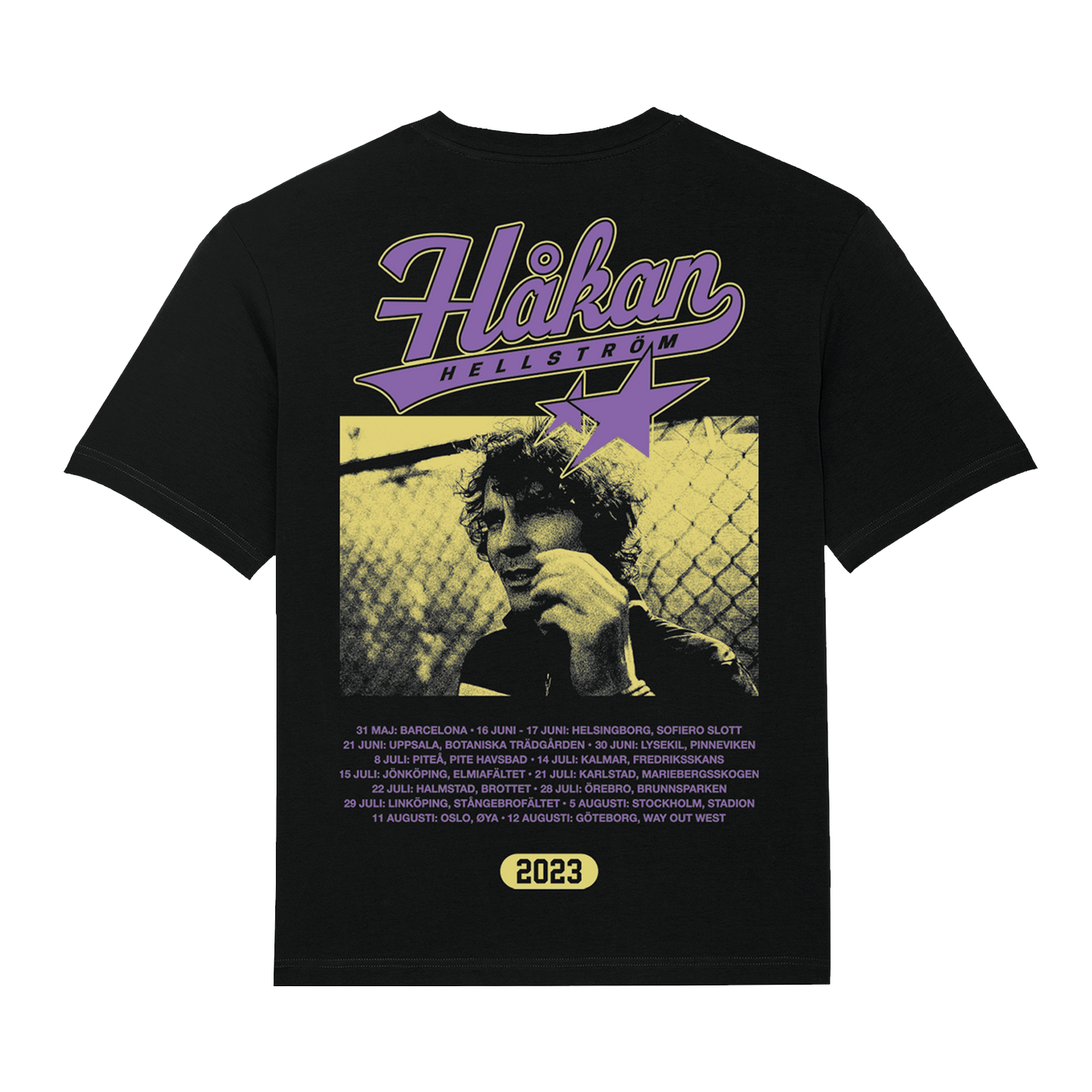 Håkan Hellström - Live Lakers Svart T-shirt