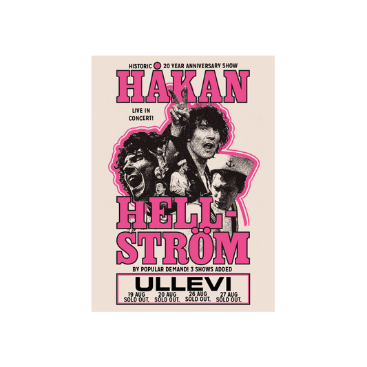 Ullevi 2022 Live in concert Poster